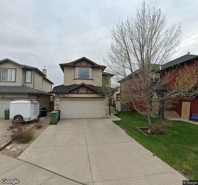 Street view of 264 Bridlemeadows Common SW, Calgary