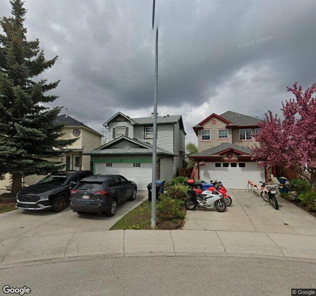 Street view of 26 Bridlewood Park SW, Calgary