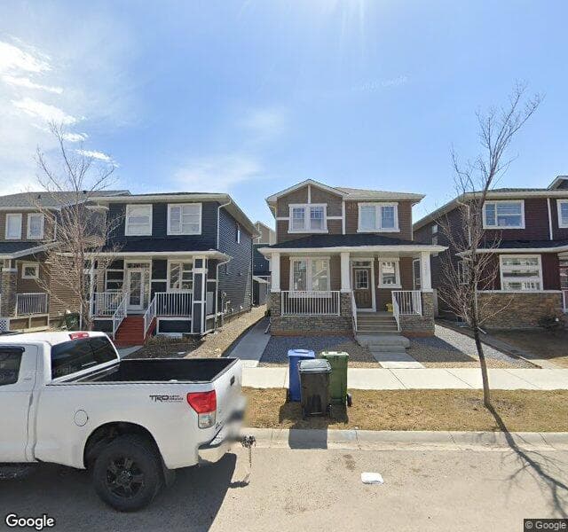 Street view of 608-32 Red Embers Parade NE, Calgary
