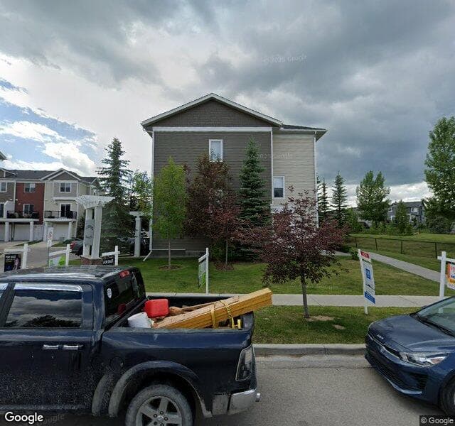 Street view of 105 Silverado Common SW, Calgary