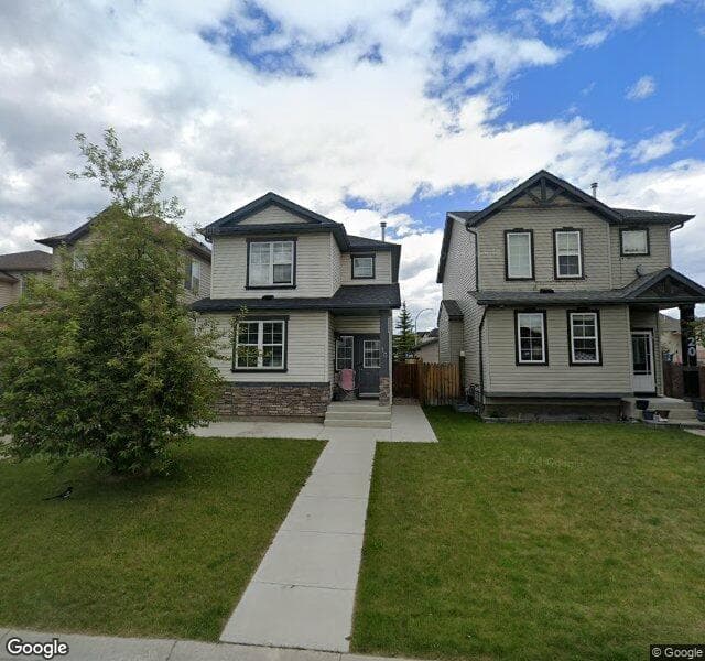 Street view of 16 Covebrook Place NE, Calgary