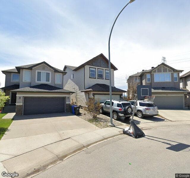 Street view of 225 Tuscany Reserve Rise NW, Calgary