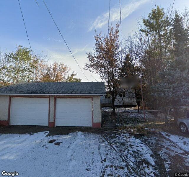 Street view of 10990 118 Street NW, Edmonton
