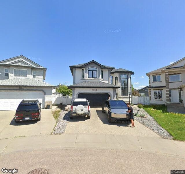 Street view of 16433 60A Street NW, Edmonton