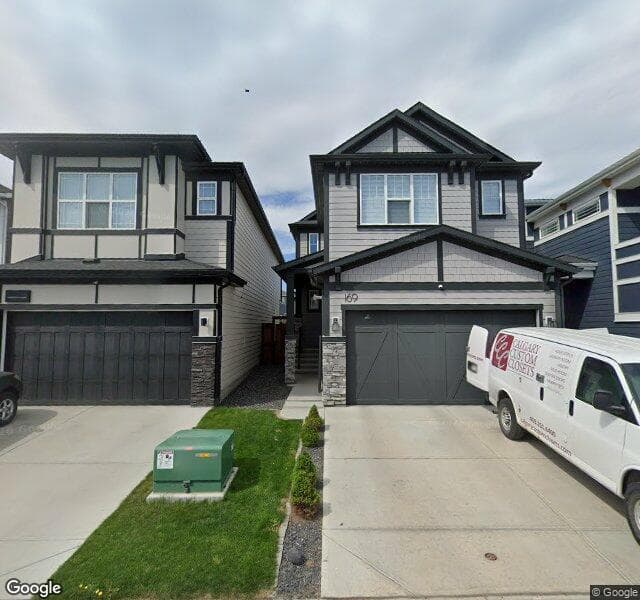 Street view of 169 Cranbrook Gardens SE, Calgary