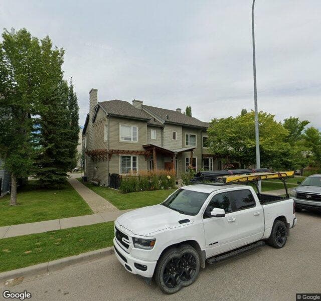 Street view of 46 Chapalina Square SE, Calgary
