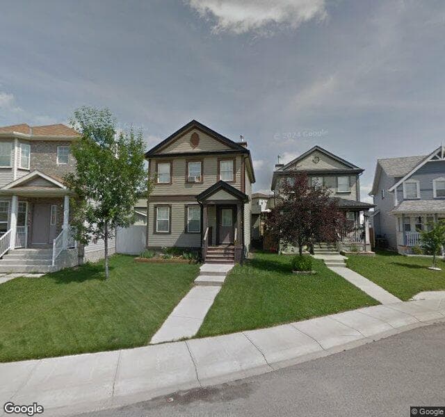 Street view of 121 Covepark Crescent NE, Calgary