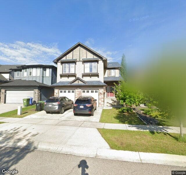 Street view of 336 Silverado Boulevard SW, Calgary