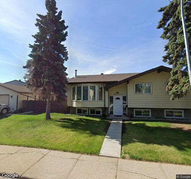 Street view of 2485 139 Avenue NW, Edmonton