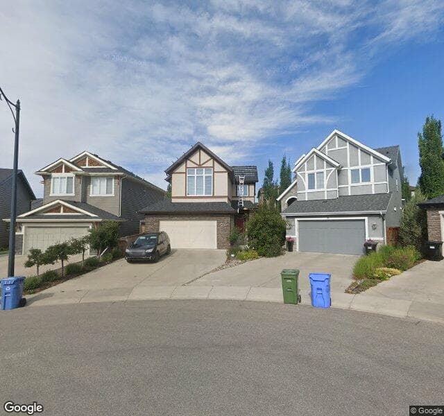Street view of 67 Aspen Hills Manor SW, Calgary