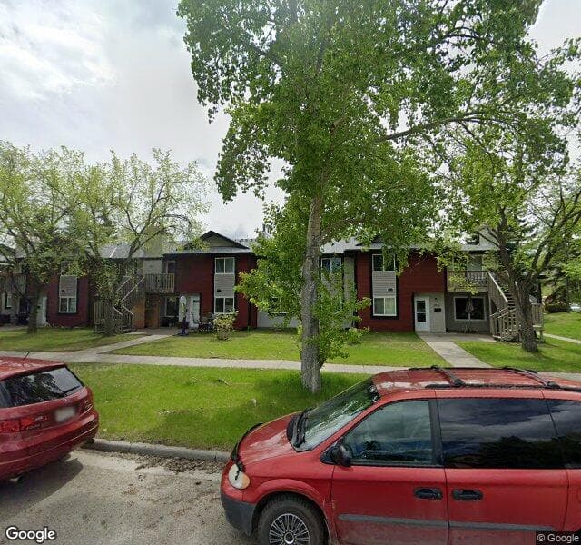 Street view of 312-13528 Deer Run Boulevard SE, Calgary