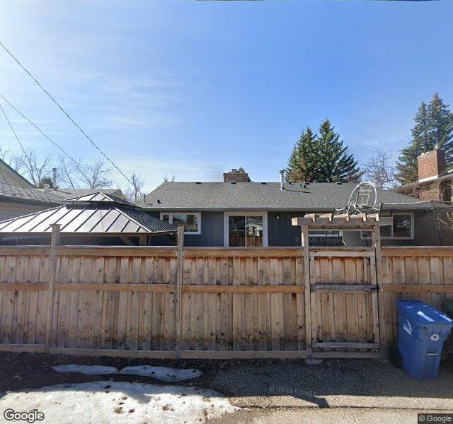 Street view of 14208 Park Estates Drive SE, Calgary