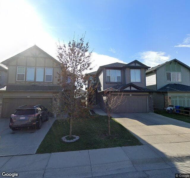 Street view of 90 Brightonwoods Grove SE, Calgary