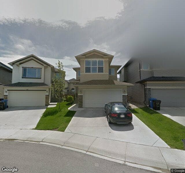 Street view of 97 Everoak Circle SW, Calgary