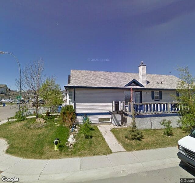 Street view of 302 Bridlewood Court SW, Calgary