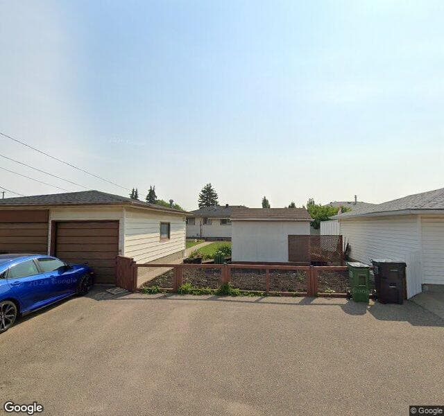 Street view of 12724 86 Street NW, Edmonton