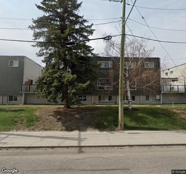 Street view of 122-6919 Elbow Drive SW, Calgary