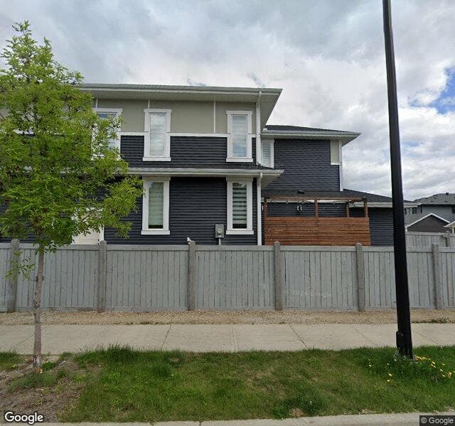 Street view of 5111 Corvette Street NW, Edmonton