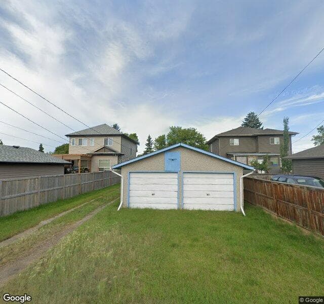 Street view of 9929 161 Street NW, Edmonton