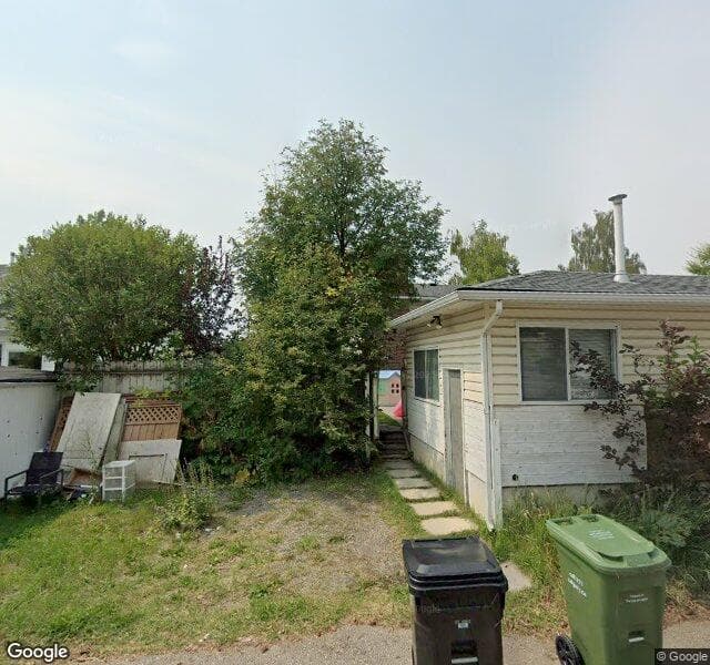 Street view of 5212 66 Street NW, Calgary