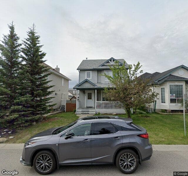 Street view of 233 Arbour Grove Close NW, Calgary