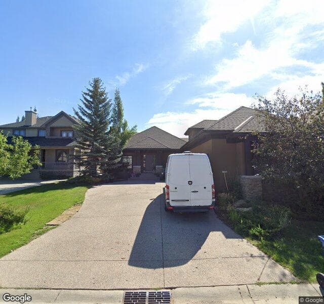 Street view of 73 Aspen Ridge Way SW, Calgary