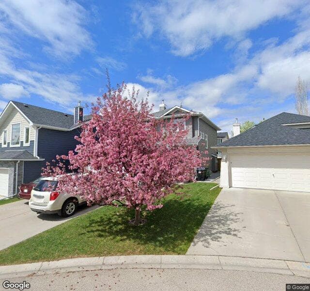 Street view of 218 Millrise Square SW, Calgary