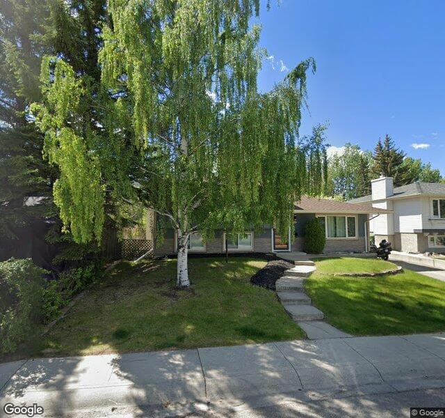 Street view of 6047 Dalcastle Drive NW, Calgary