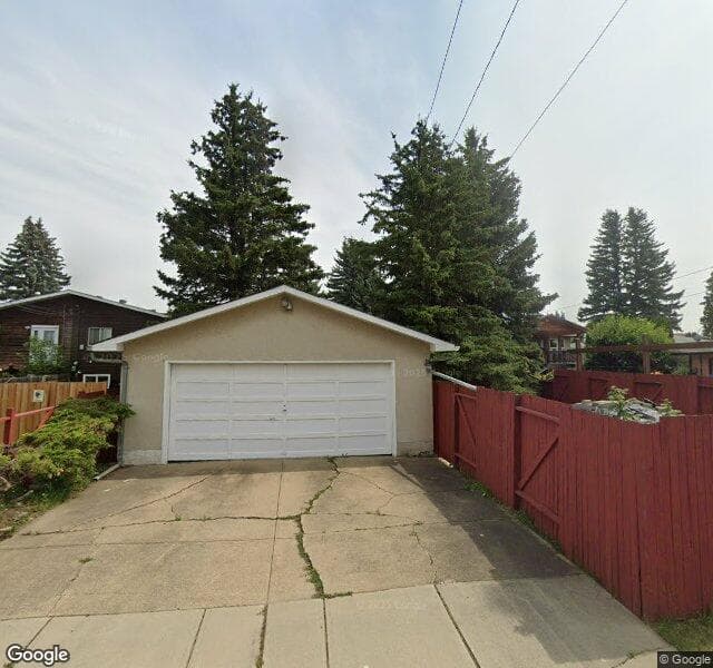 Street view of 10328 154 Street NW, Edmonton