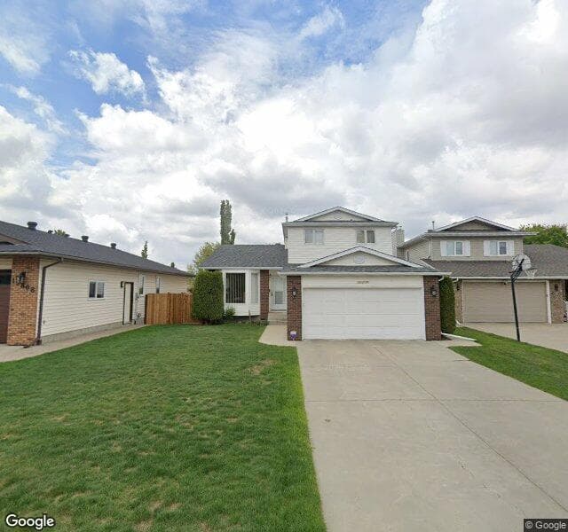 Street view of 15812 76 Street NW, Edmonton