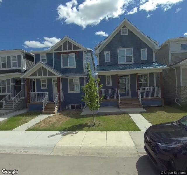 Street view of 140 Seton Villas SE, Calgary