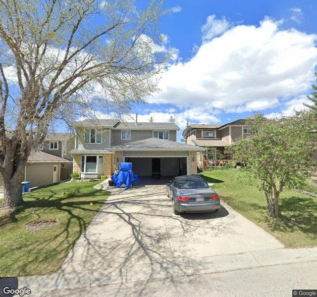 Street view of 104 Hawkfield Crescent NW, Calgary