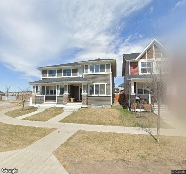 Street view of 206 Redstone Drive NE, Calgary
