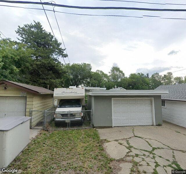 Street view of 12740 116 Street NW, Edmonton