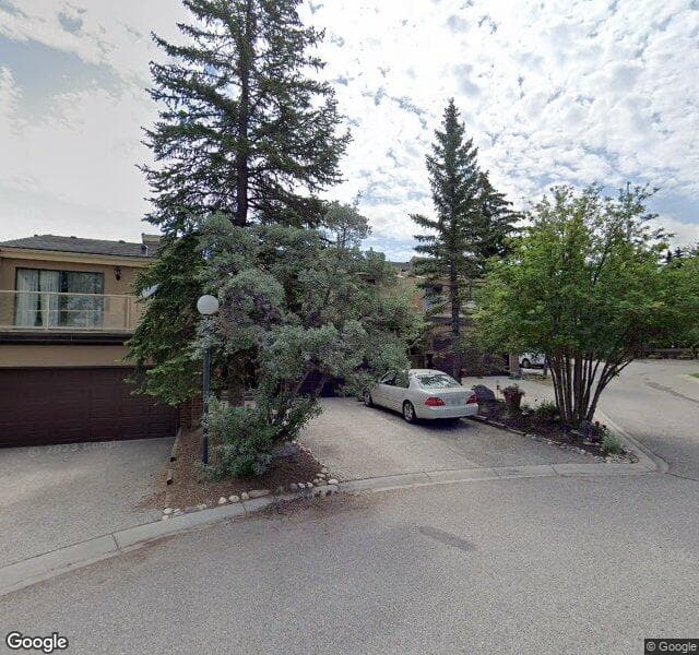 Street view of 8-1220 Prominence Way SW, Calgary