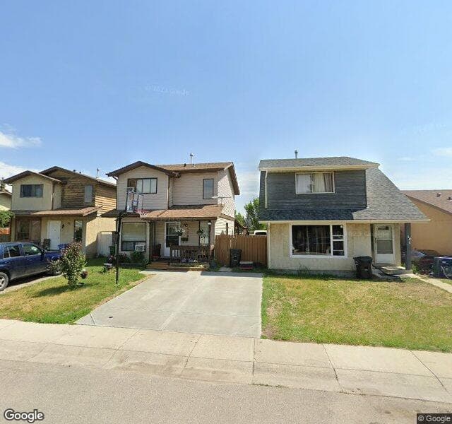 Street view of 168 Abinger Crescent NE, Calgary