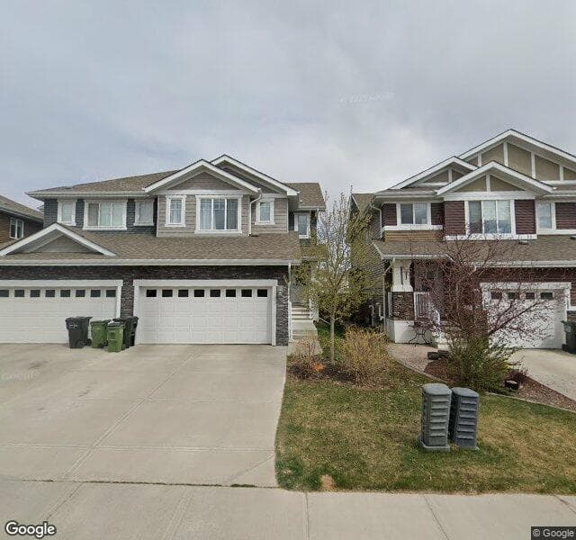 Street view of 6839 Evans Wynd NW, Edmonton