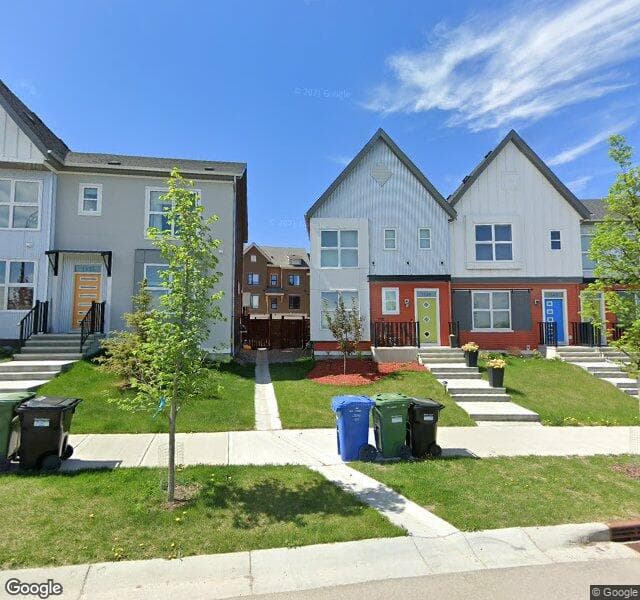Street view of 145 Livingston Common NE, Calgary