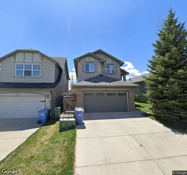 Street view of 122 New Brighton Close SE, Calgary