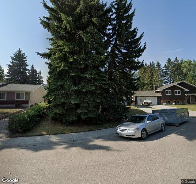 Street view of 130 Oakwood Place SW, Calgary