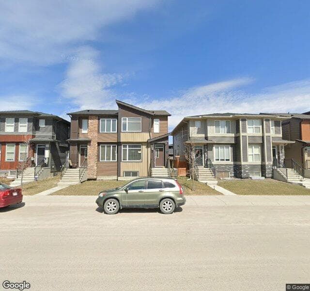 Street view of 278 Cornerstone Avenue NE, Calgary