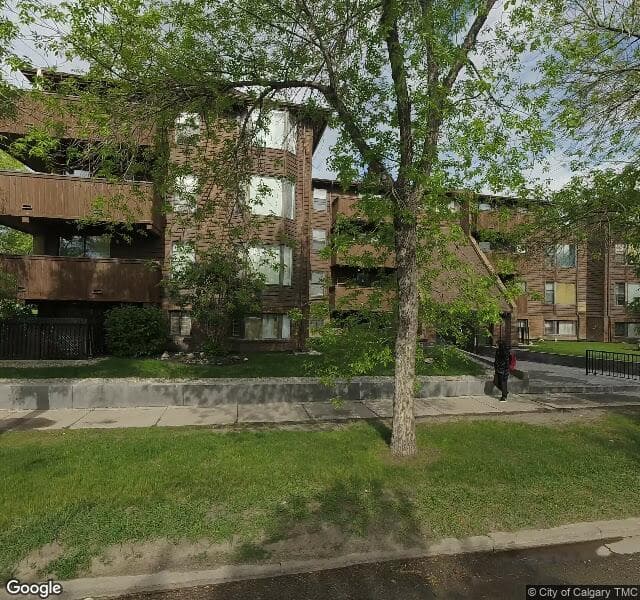 Street view of 405-8403 Fairmount Drive SE, Calgary