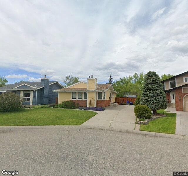 Street view of 100 Deerbow Circle SE, Calgary
