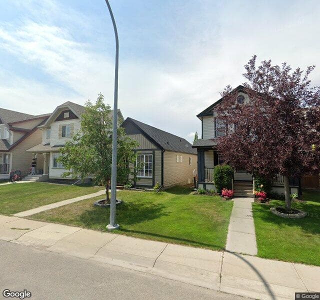 Street view of 157 Copperstone Grove SE, Calgary