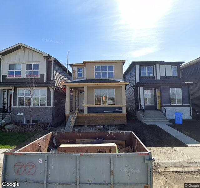 Street view of 100 Creekside Street SW, Calgary