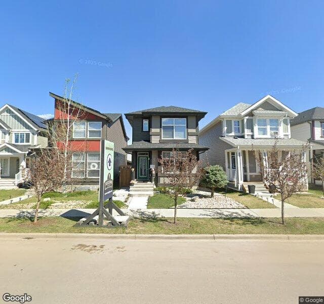 Street view of 655 Secord Boulevard NW, Edmonton