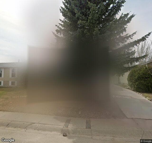 Street view of 6612 182 Street NW, Edmonton