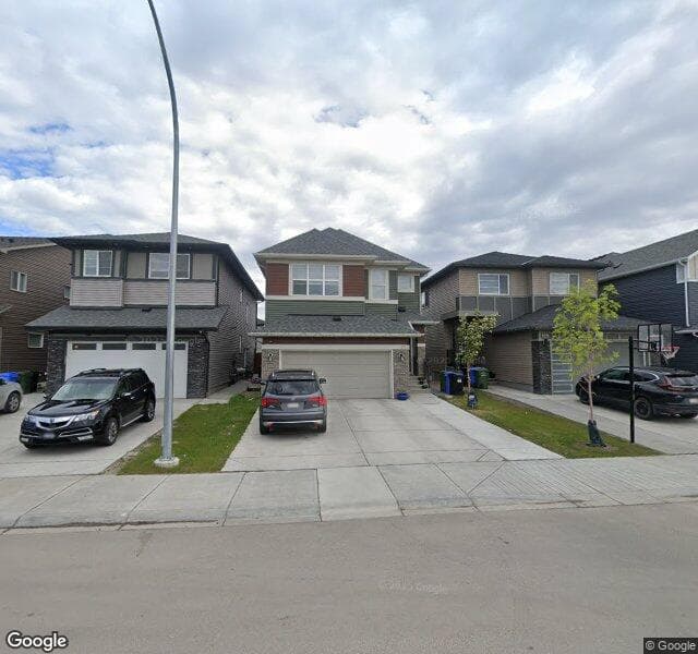 Street view of 124 Savanna Drive NE, Calgary