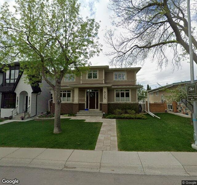 Street view of 625 24 Avenue NW, Calgary