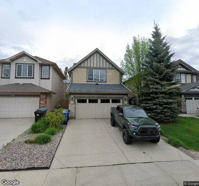 Street view of 24 Chaparral Valley Terrace SE, Calgary